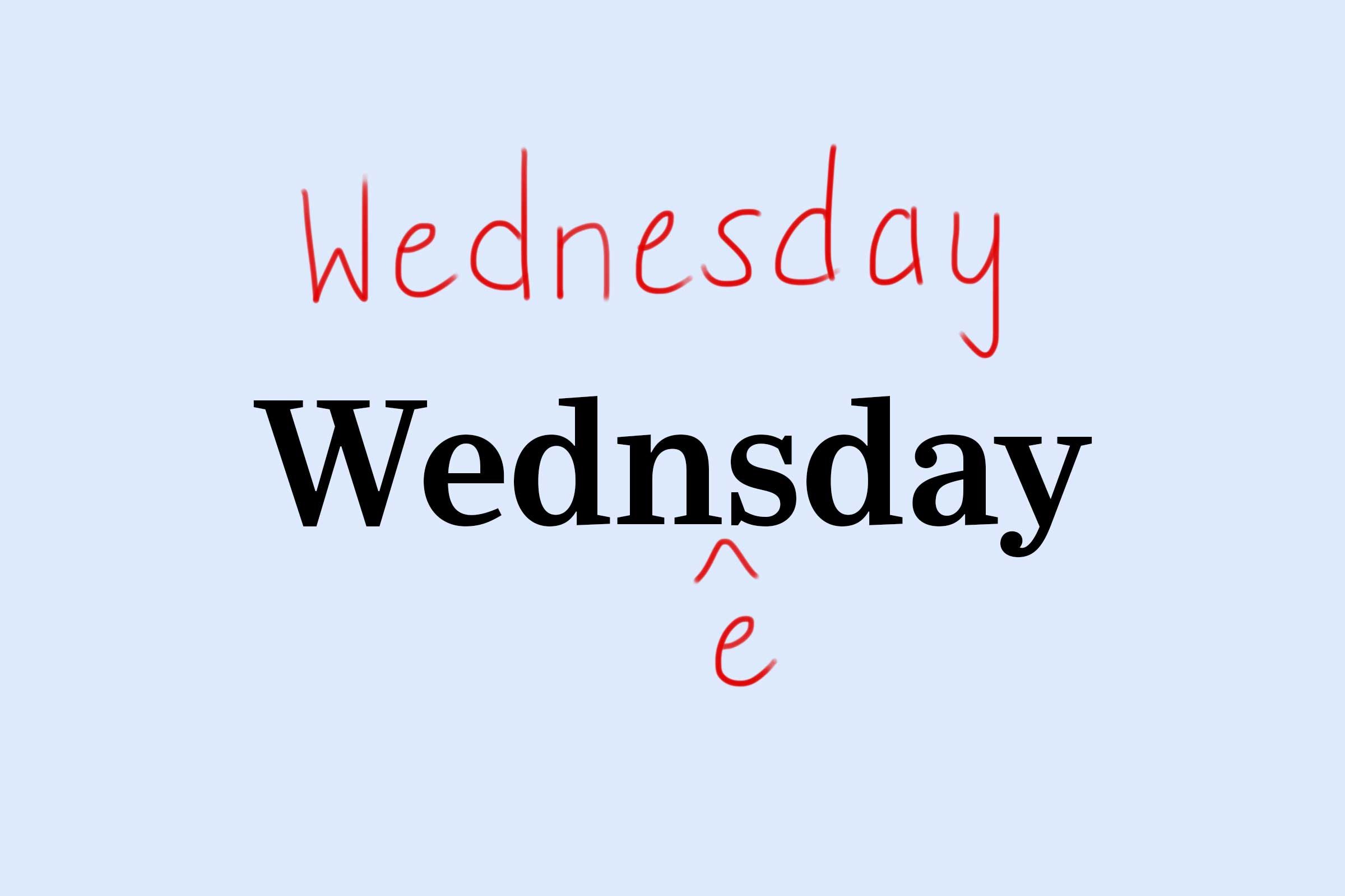 wednesday