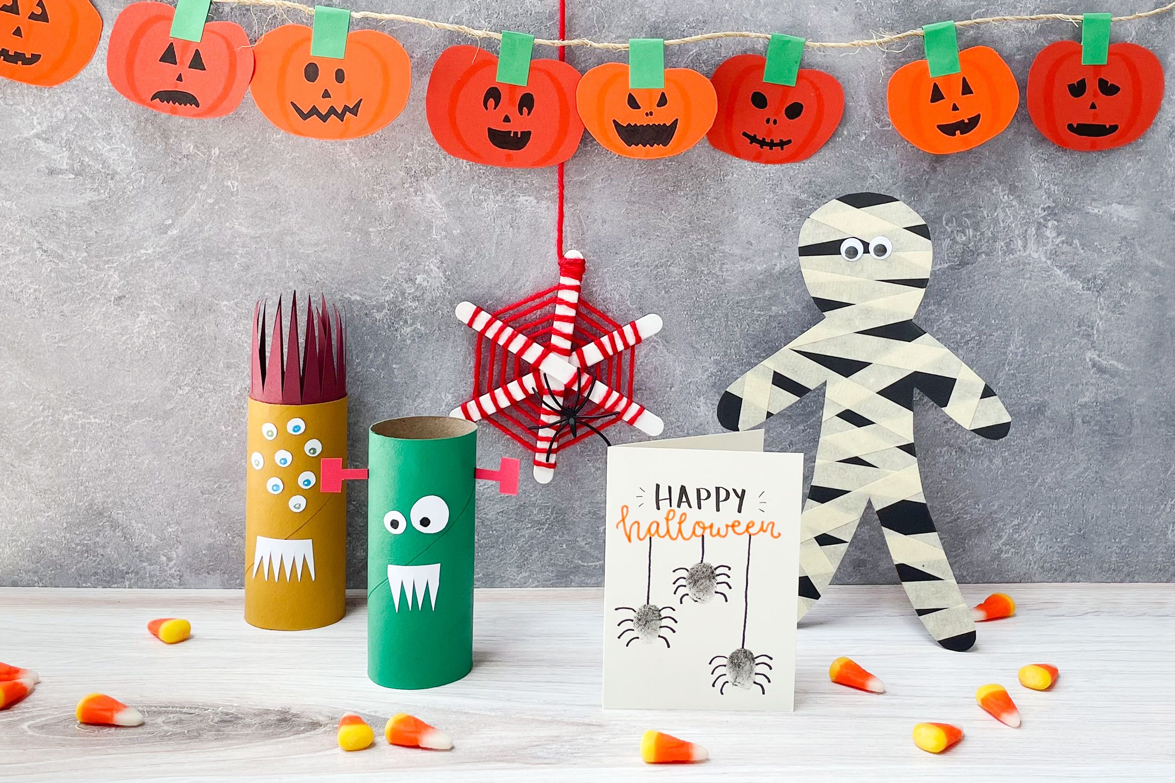 40 Easy Halloween Crafts for Kids