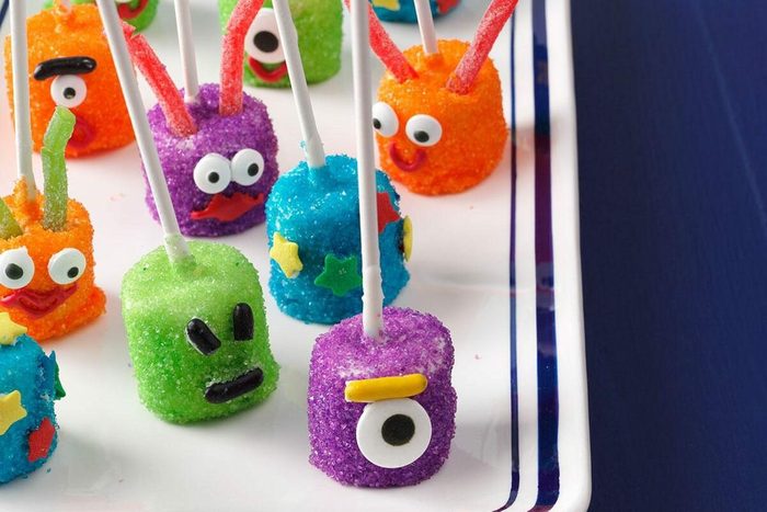Martian Marshmallows kids halloween treat