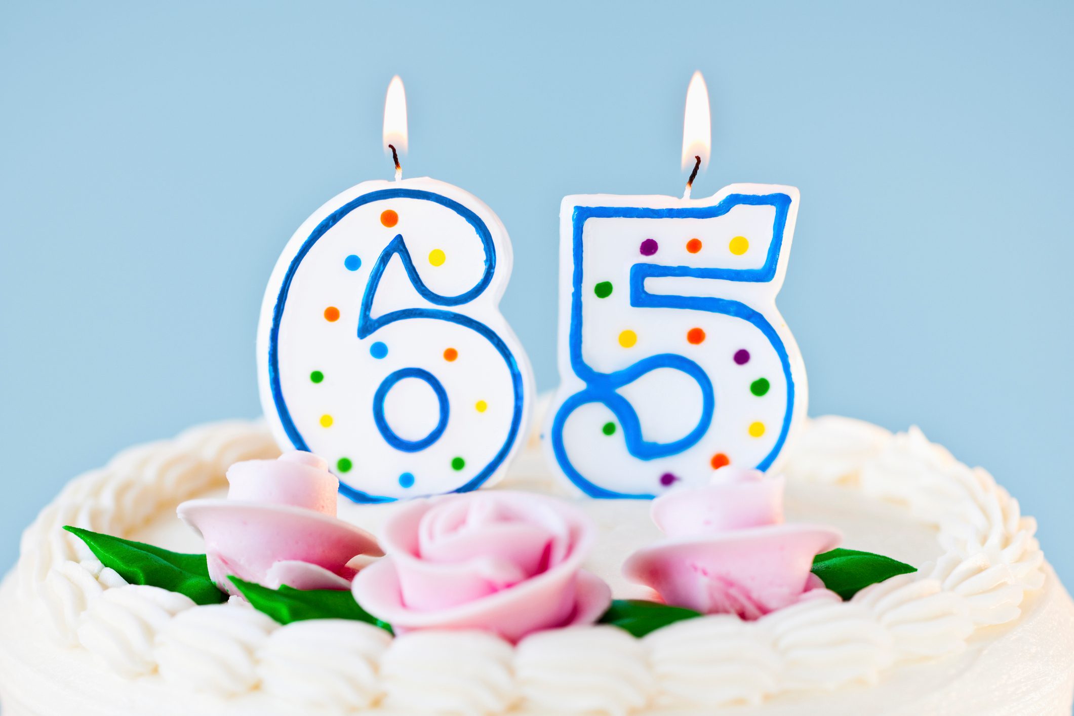Birthday for sixty five year old