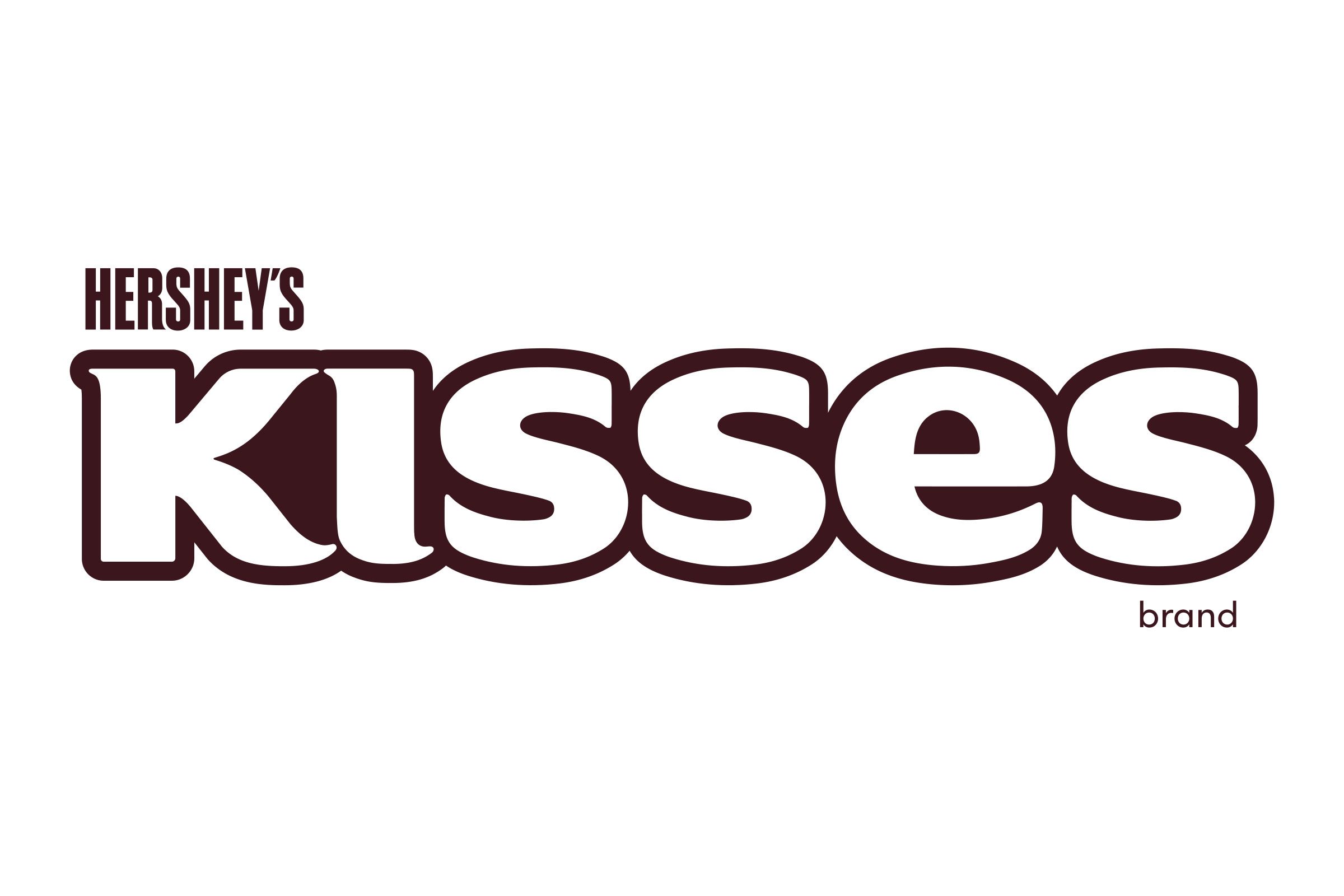 Hershey's Kisses logo on a white background