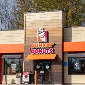 A Dunkin' Donuts restaurant in West Springfield