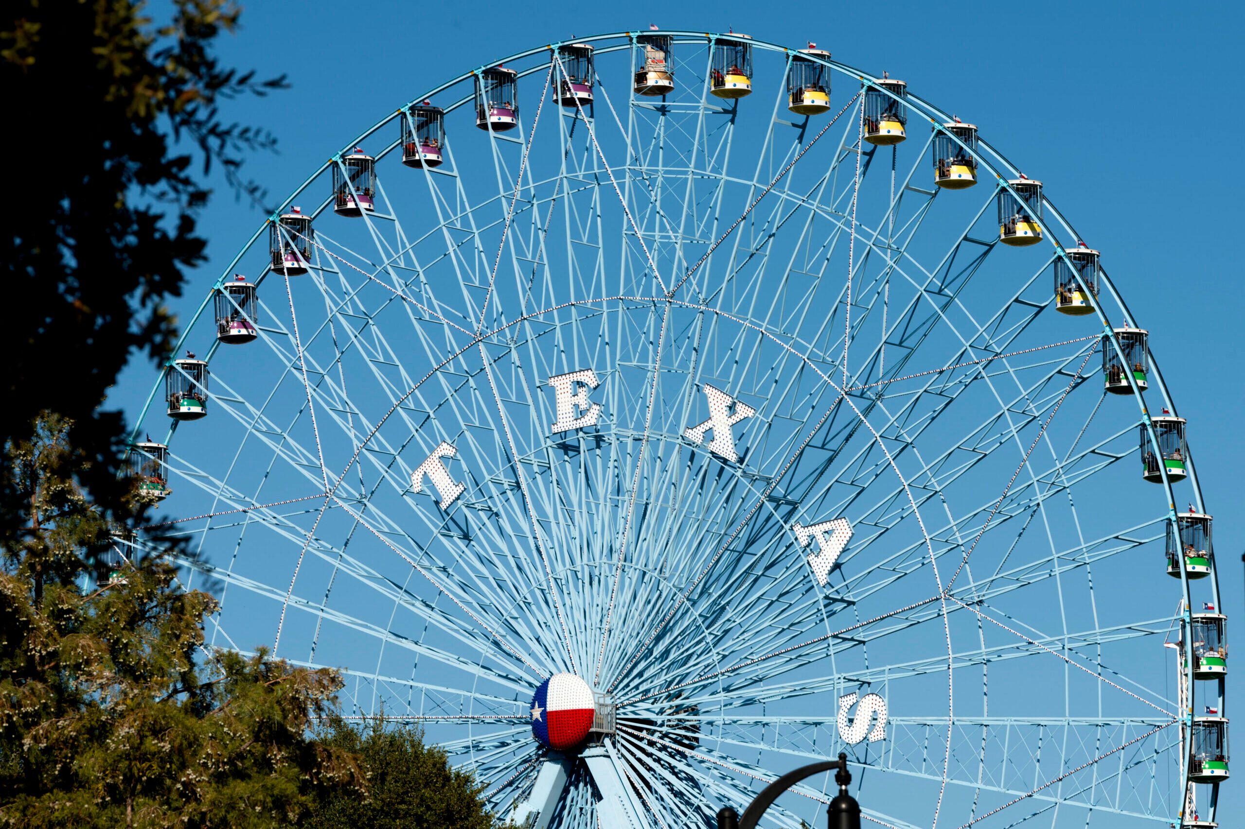 The Texas Star, the Ferris wheel at the Texas State Fair in Dallas, Texas. As of the date of this ph