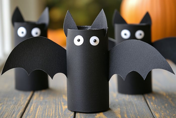 Spooky Paper Bat