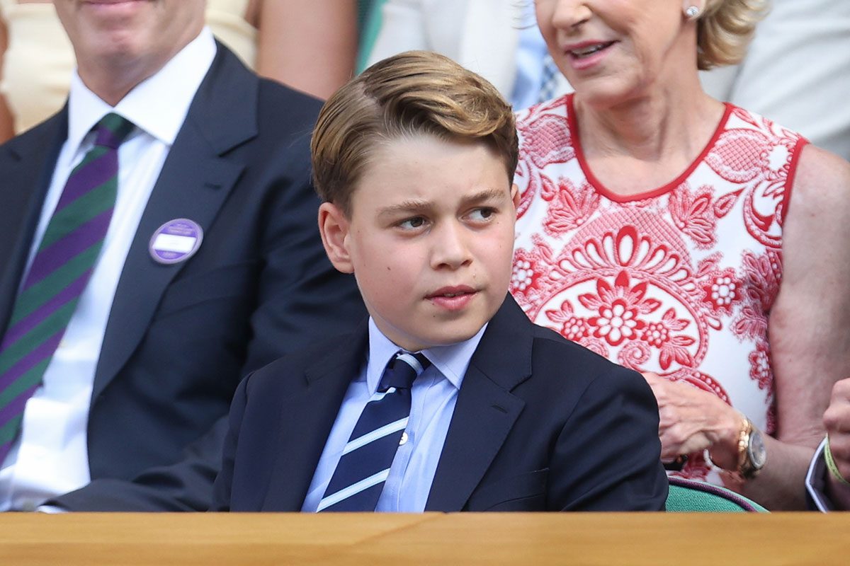 Prince George of Wales during day fourteen of The Championships Wimbledon 2025 at All England Lawn Tennis and Croquet Club